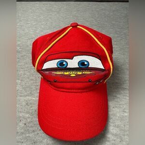 Disney Pixar Cars Boys Baseball Cap Red Lightning McQueen 95 Piston Cup One Size